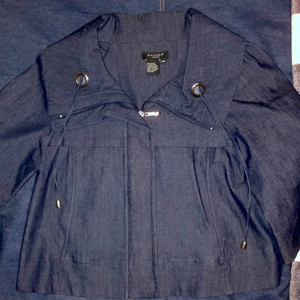 Sandro Lightweight Denim Jacket - image 4